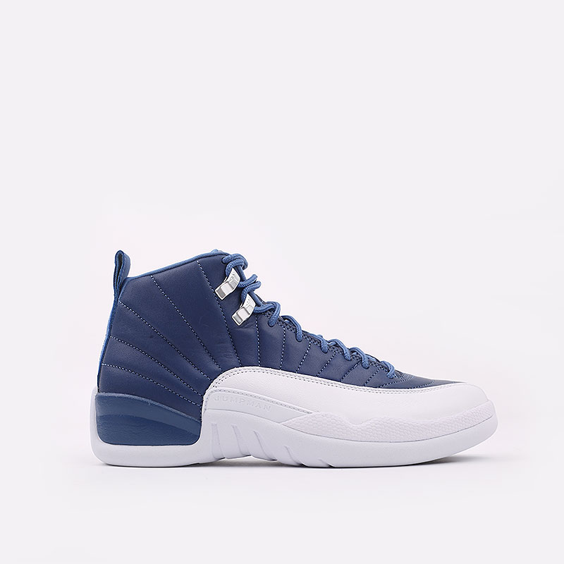 мужские синие кроссовки Jordan 12 Retro 130690-404 - цена, описание, фото 1